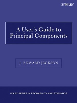 cover image of A User's Guide to Principal Components